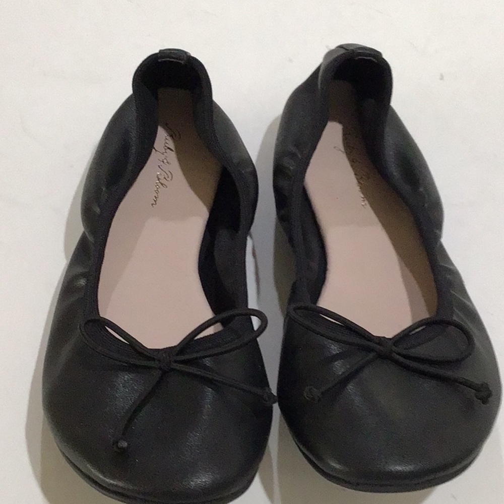 Ruby and bloom black  ballerina shoes never worn only tried on size 1.5